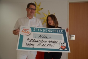 „Das Geld ist bei Euch gut aufgehoben“