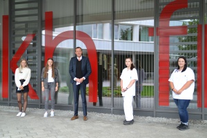 Neue Auszubildende der Kliniken Am Goldenen Steig