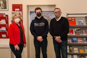 PPP-Stipendiat Carlos Lopez trifft MdB Rita Hagl-Kehl