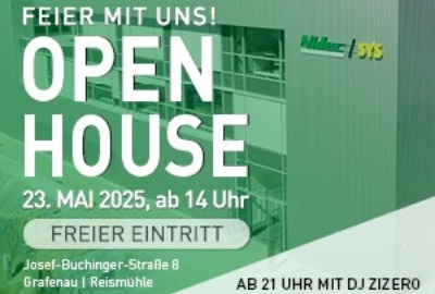 🎉 23. Mai 2025 - OPEN HOUSE bei NIDEC SYS! 🎉