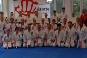 Karateprüfungen beim 2. Karate Club Bayerwald e.V.