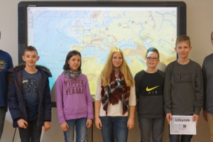 Sophia Ned - Siegerin im Geo-Wettbewerb 2017