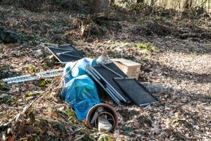 Illegale Müllablagerung