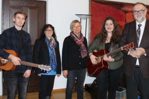 Freudenhainer Schüler stimmen Oberbürgermeister auf das Fest ein