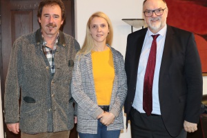 Neue Geschäftsführerin des VdK-Kreisverbands Passau bei OB Dupper