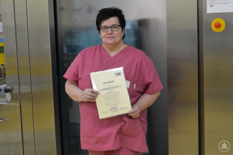 Rosalinde Putz absolviert Management-Lehrgang der Deutschen Gesellschaft für Sterilgutversorgung e.V.