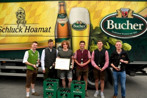Die Maibaumbuam Hauzenberg sicherten sich den Gewinn!