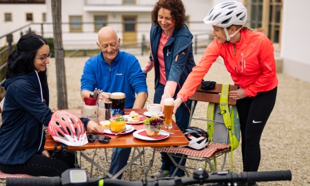 „4-Gänge-Radeln“ durch die Ferienregion