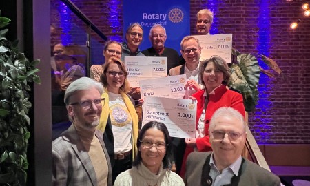 33.000 Euro für Kinder lokal und global gespendet