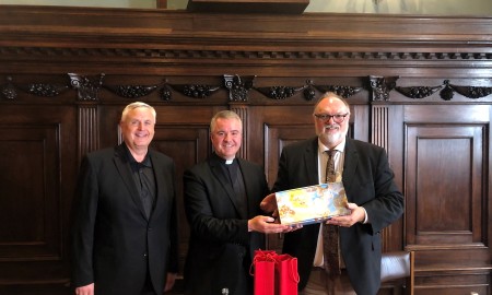 Neuer Abt des Klosters Göttweig zu Gast in Passau