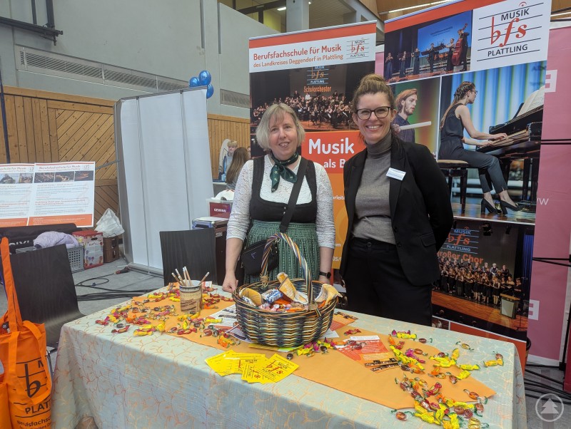 Messestand der Berufsfachschule für Musik Plattling