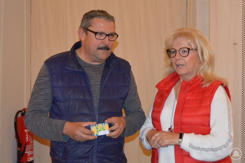 Stadtrat Otto Christoph und FU-Vorsitzende und stellvertretende Landrätin Helga Weinberger.