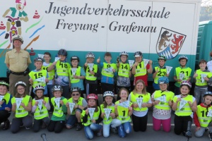 Radlführerschein-Prüfung bestanden