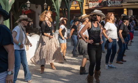 15 Jahre Internationales Line Dance Weekend & Abschluss der Karl-May-Spiele Pullman City 2022