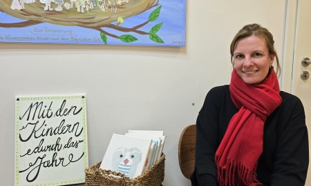 Melanie Krieger ist die neue Abteilungsleiterin der Caritas Kindertageseinrichtungen
