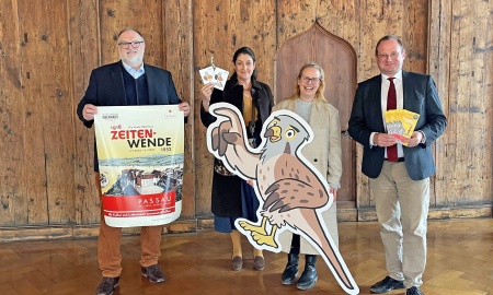 Saison im Oberhausmuseum startet am 15.  März mit neuer App und neuem Maskottchen