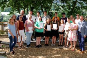 Aktive Schüler waren für andere da