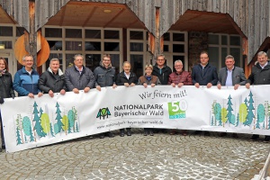 Nationalparkgemeinden zeigen Flagge