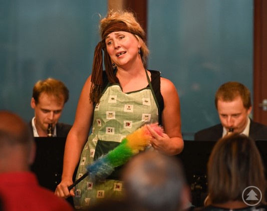 Solistin Petra Sovová