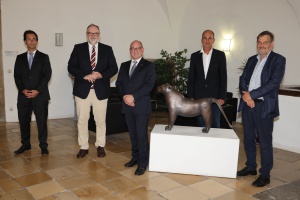 Antrittsbesuch des neuen Präsidenten des Rotary Clubs Passau Ralf Schützenberger