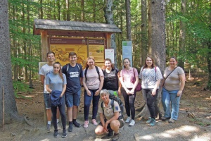 Angehende Touristiker für den Nationalpark begeistern