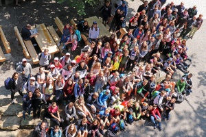 Die Schultasche gegen Wanderschuhe getauscht