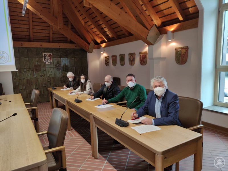 v.l.: M. Pfeffer, C. Dafinger, R. Brunnhölzl, A. Pfeffer, B. Sieghart