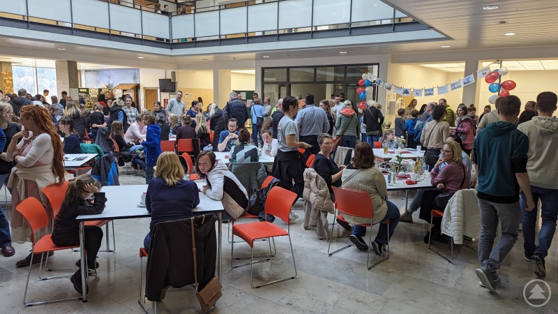 Am Tag der offenen Tür herrschte an der Realschule Grafenau ein Riesenandrang