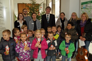 Christbaumaktion der Arbeitsagentur