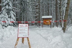 Nationalpark sperrt Besuchereinrichtungen