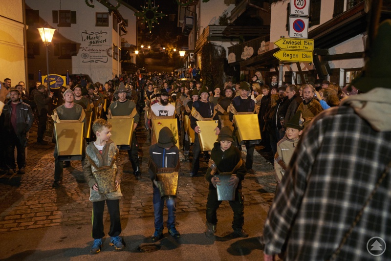 Zusammenläuten auf der Kejbruck in Bodenmais.