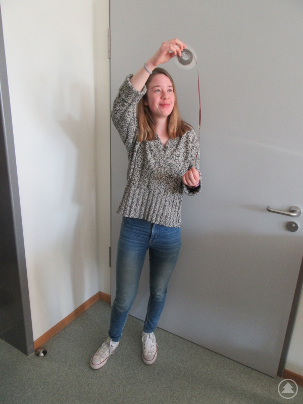 Stephanie Seitz verband das Seminarthema mit der Physiotherapie.