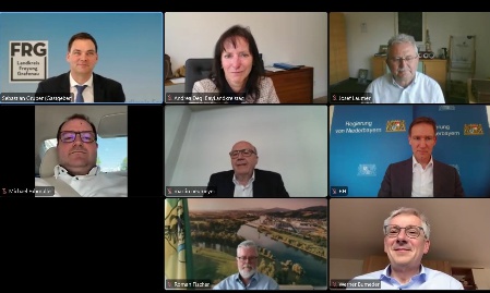 Virtuelles Treffen der niederbayerischen Landräte