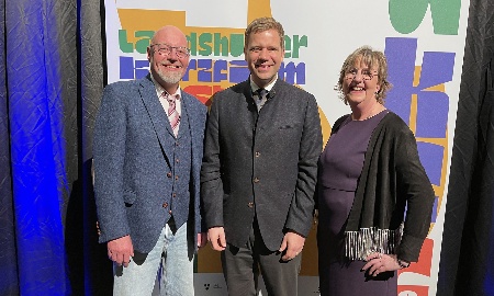 Bezirkstagspräsident spricht auf Eröffnungsgala des Landshuter Kurzfilmfestivals