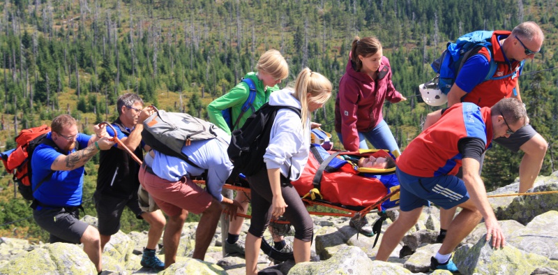 Die Studenten packten mit an.