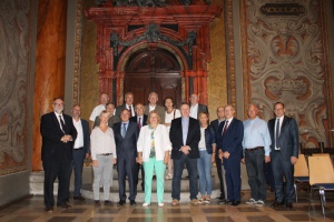 Oberbürgermeister Jürgen Dupper empfängt die Ministerialbeauftragten für die Gymnasien in Bayern