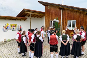 SWR mit Filmaufnahmen in Haus i. Wald beim Musik- u. Heimatverein