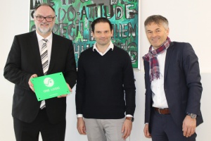 Betriebsbesuch: Oberbürgermeister Jürgen Dupper bei der ONE LOGIC GmbH