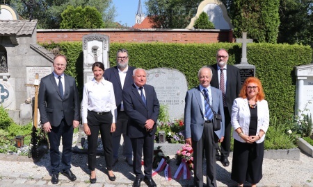 Gedenkfeier 25. Todestag Ehrenbürger Altoberbürgermeister Dr. Emil Brichta
