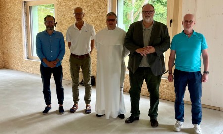 Bau der neuen Kindertagesstätte schreitet  planmäßig voran