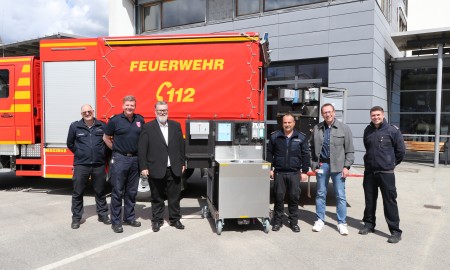 Neue Hygiene Rollcontainer f&uuml;r Passauer Feuerwehren
