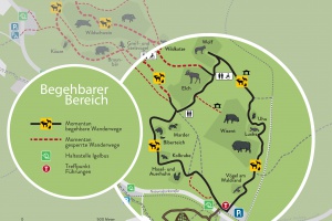 Hälfte des Tier-Freigeländes wieder geöffnet