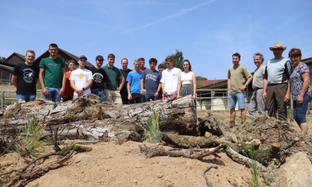 Landwirtschaftsschüler aktiv für den Naturschutz