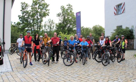Gemeinsam in die Pedale treten: Feierabend-Radltour mit dem Landrat