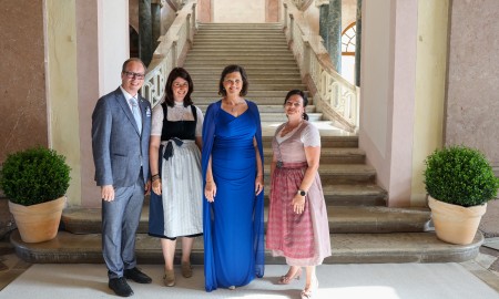 Auf Du und Du mit Löwe, Bavaria und Ilse Aigner