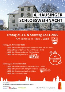 Hausinger Schlossweihnacht - Christkindlmarkt