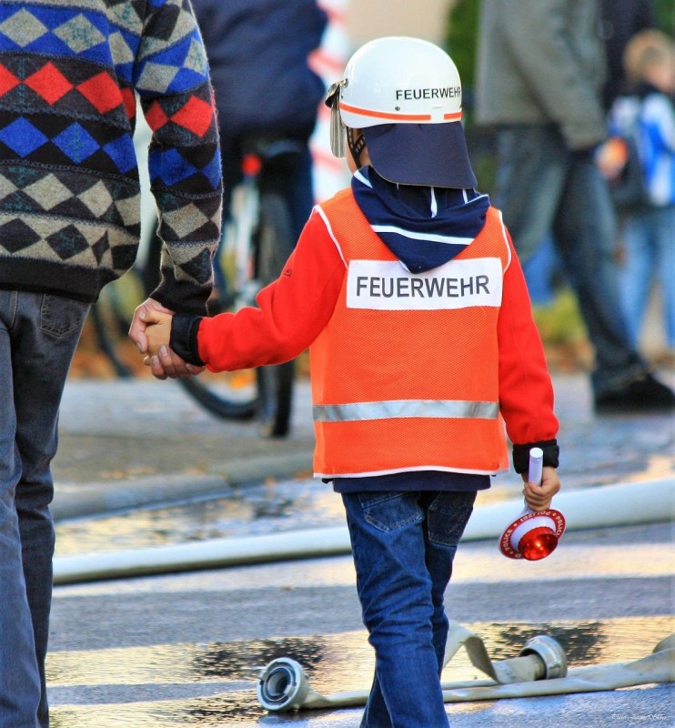 Flyer/Grafik zum Event: Infotag zur Gründung einer Kinderfeuerwehr am Sa., 25.04.2026 von 13:00 bis 17:00 Uhr