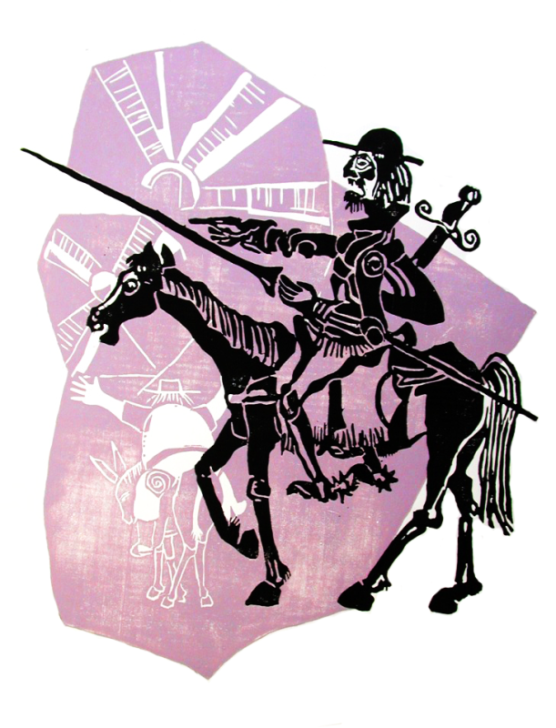 Der Holzschnitt von Rupert Berndl ist neben vielen weiteren Drucken auch in der neuen Sonderausstellung der Stiftung Wolfstein zu sehen