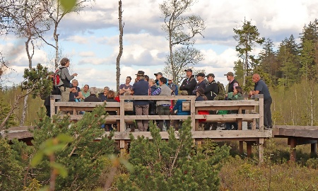 Waldführer werden zu Moorführern