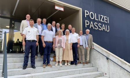Sicherheitsgespräch in Passau: Polizei informiert Kommunen über Kriminalitäts- und Verkehrslage